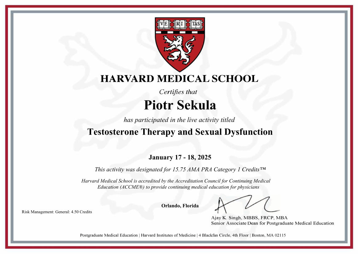 HMS Certificate